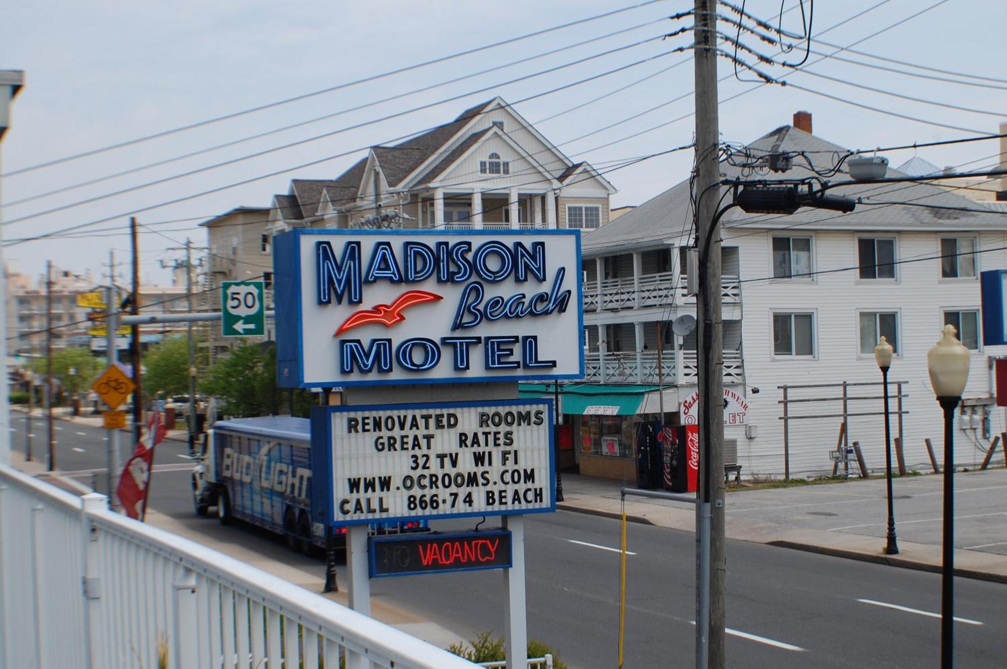 אושן סיטי Madison Beach Motel מראה חיצוני תמונה